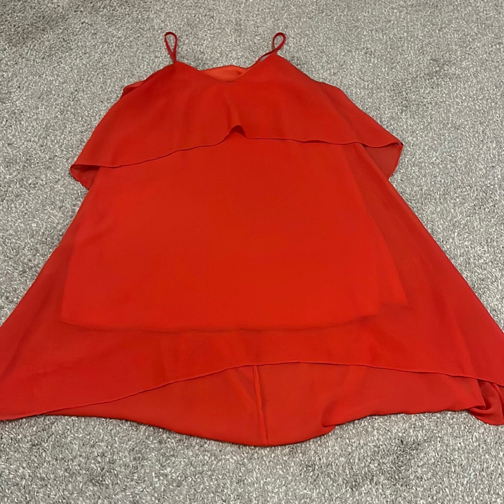 Soprano size medium red dress